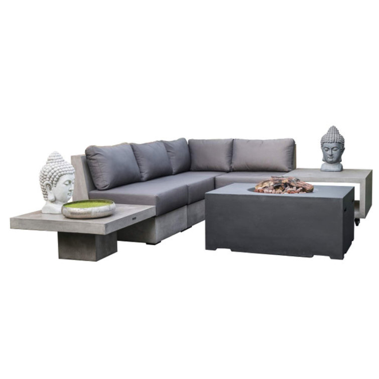 Dakota Fields Loungetisch Blase aus Beton Wayfair.co.uk